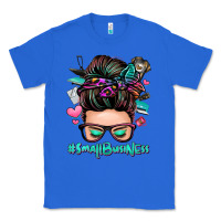 True Royal small business messy bun Classic Tee - Zillion Design Studio