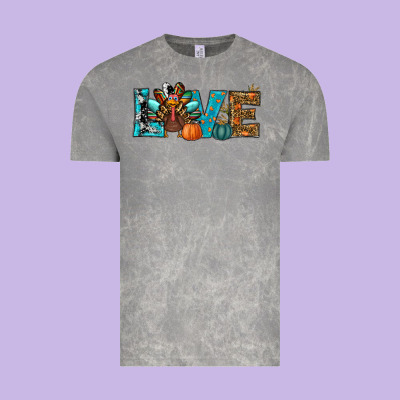 Vintage Tee Love Thanksgivings Turkey