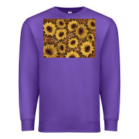 Purple sunflower leopard background 3200x2400 Premium Sweatshirt - AdoDesignShop