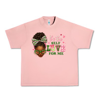 Salmon sorority colors it's the self love for me afro wom Urban Heavy Tee - texasbilliewilder