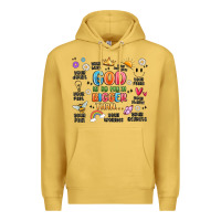 Antique Gold god is so much bigger than... Premium Hoodie - MaliasSmallBusiness