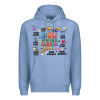 Colony Blue god is so much bigger than... Premium Hoodie - MaliasSmallBusiness