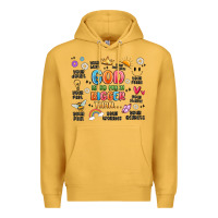 Mustard god is so much bigger than... Premium Hoodie - MaliasSmallBusiness