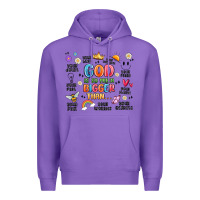 Purple god is so much bigger than... Premium Hoodie - MaliasSmallBusiness