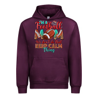 Mauve Wine I'm a Football mom we don't do that keep calm Urban Hoodie - BundleAndBundleShop