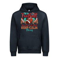Navy I'm a Football mom we don't do that keep calm Urban Hoodie - BundleAndBundleShop