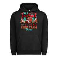 Pigment Black I'm a Football mom we don't do that keep calm Urban Hoodie - BundleAndBundleShop