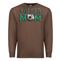 Chestnut soccer mom with leopard ball and serape leopard Premium Sweatshirt - Artiststas