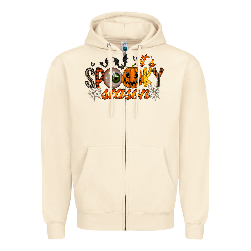 Spooky Season Zipper Hoodie by RacoonDesign | Teevron