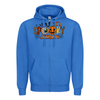 True Royal spooky season Zipper Hoodie - RacoonDesign
