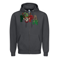 Smoke papa elf skull Zipper Hoodie - FaDigitalArtStudio
