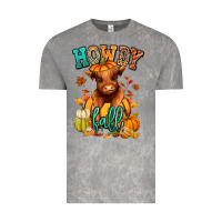 Cloud Rock Hay there Fall pumpkin heifer Vintage Tee - RanaPortraitStore