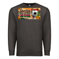 Smoke soccer mom with ball and sunflower cactus serape licanse plate Premium Sweatshirt - Artiststas