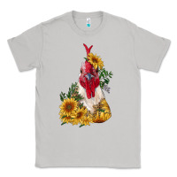 Moon Dust sunflower rooster with leopard Classic Tee - RanaPortraitStore