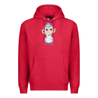 Cardinal monkey cute animals Premium Hoodie - RanaPortraitStore