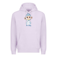Lilac monkey cute animals Premium Hoodie - RanaPortraitStore