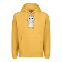 Mustard monkey cute animals Premium Hoodie - RanaPortraitStore