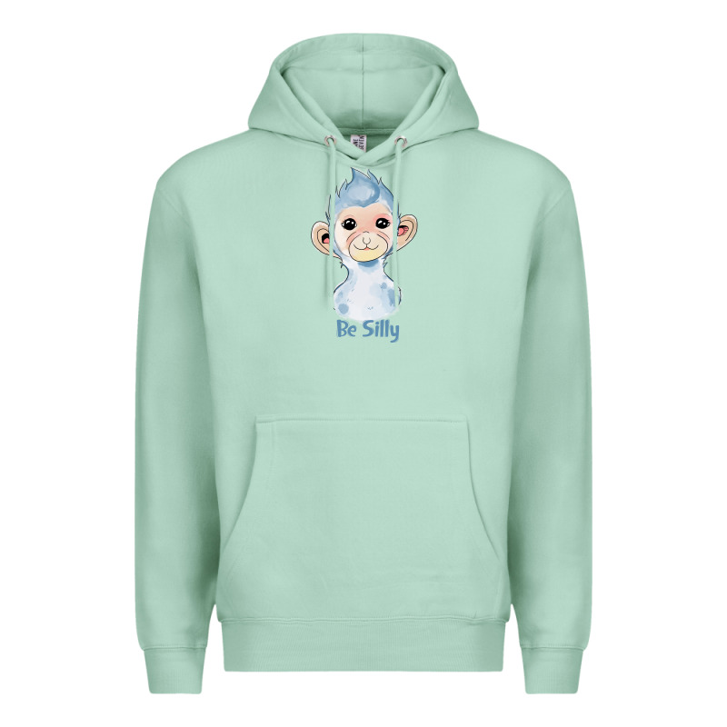 Monkey Cute Animals Premium Hoodie by RanaPortraitStore | Teevron