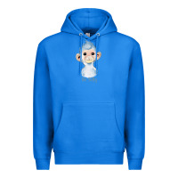True Royal monkey cute animals Premium Hoodie - RanaPortraitStore