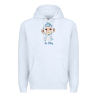 White monkey cute animals Premium Hoodie - RanaPortraitStore
