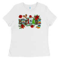 White mexicana Ladies Tee - AdoDesignShop