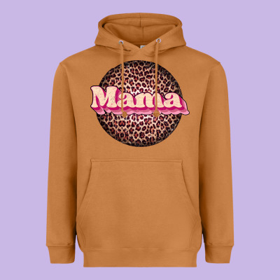Mama Leopard Heavyweight Hoodie Designed By Jahusdesignshop