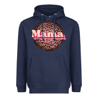 Navy mama leopard Heavyweight Hoodie - JahusDesignShop