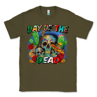Army Green day of the dead Classic Tee - CTS Tumbler Store