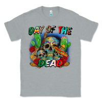 Heather Grey day of the dead Classic Tee - CTS Tumbler Store
