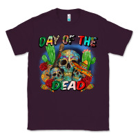 Plum day of the dead Classic Tee - CTS Tumbler Store