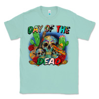 Seafoam day of the dead Classic Tee - CTS Tumbler Store