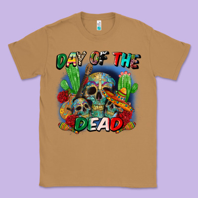 Day Of The Dead Classic Tee Designed By Cts Tumbler Store