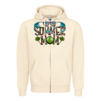 Sandshell summer mom Zipper Hoodie - CowhideDigitalArt