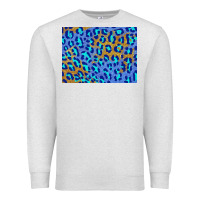 Oatmeal Heather leopard background turquoise and gold 3200x2400 Premium Sweatshirt - AdoDesignShop