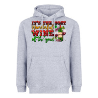 Heather Grey its the most wonderful wine of the year Heavyweight Hoodie - AdoDesignShop