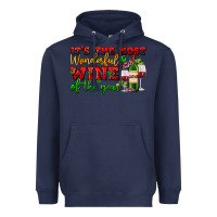 Navy its the most wonderful wine of the year Heavyweight Hoodie - AdoDesignShop
