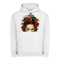 Pigment Lunar Rock Messy Bun Mom Faith And Rose Urban Hoodie - BundleAndBundleShop