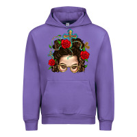 Tulip Messy Bun Mom Faith And Rose Urban Hoodie - BundleAndBundleShop