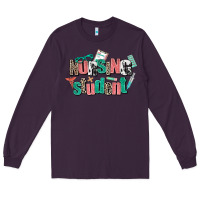 Plum nursing student Long Sleeve Tee - AdoDesignShop