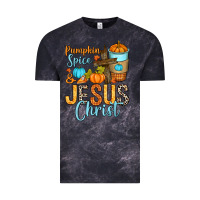 Cloud Black Pumpkin spice and Jesus Christ Vintage Tee - RanaPortraitStore