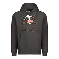 Smoke custom cow Premium Hoodie - MaliasSmallBusiness