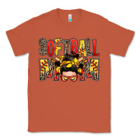 Copper softball mom messy bun Classic Tee - Zillion Design Studio