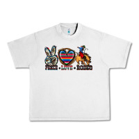 Lunar Rock peace love rodeo Urban Heavy Tee - Zillion Design Studio