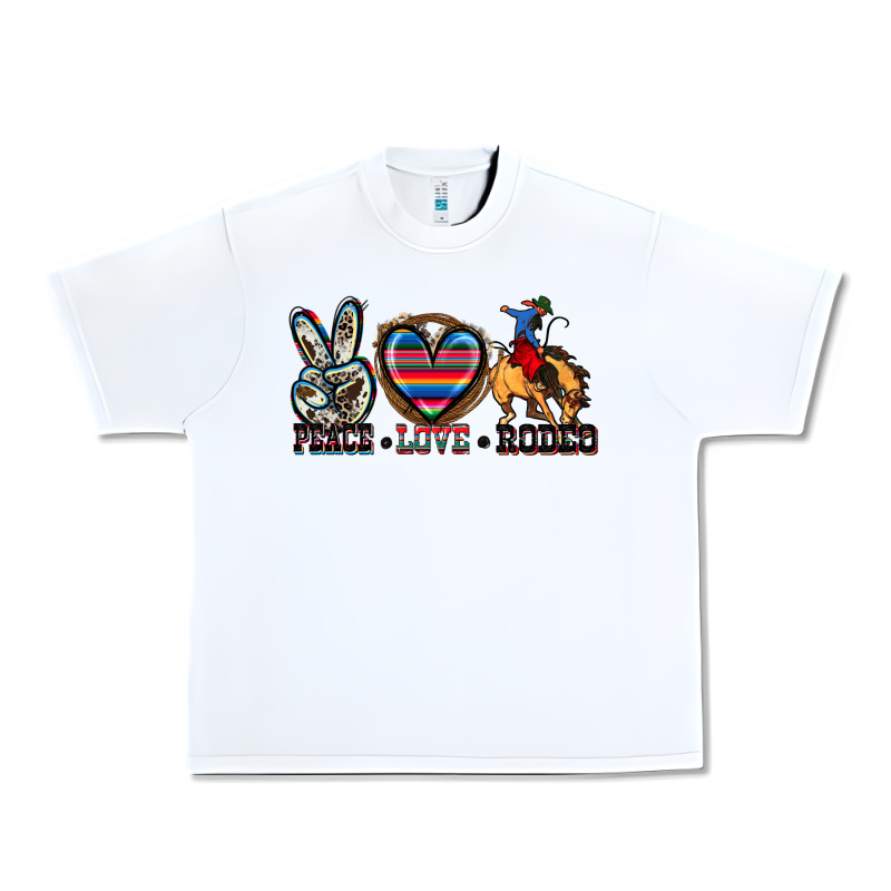Peace Love Rodeo Urban Heavy Tee by Zillion Design Studio | Teevron