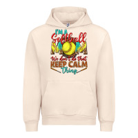 Sandshell I'm a Softball mom we don't do that keep calm Urban Hoodie - BundleAndBundleShop