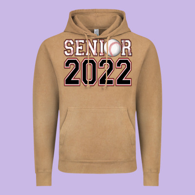 Senior Baseball Vintage Hoodie Designed By Adodesignshop