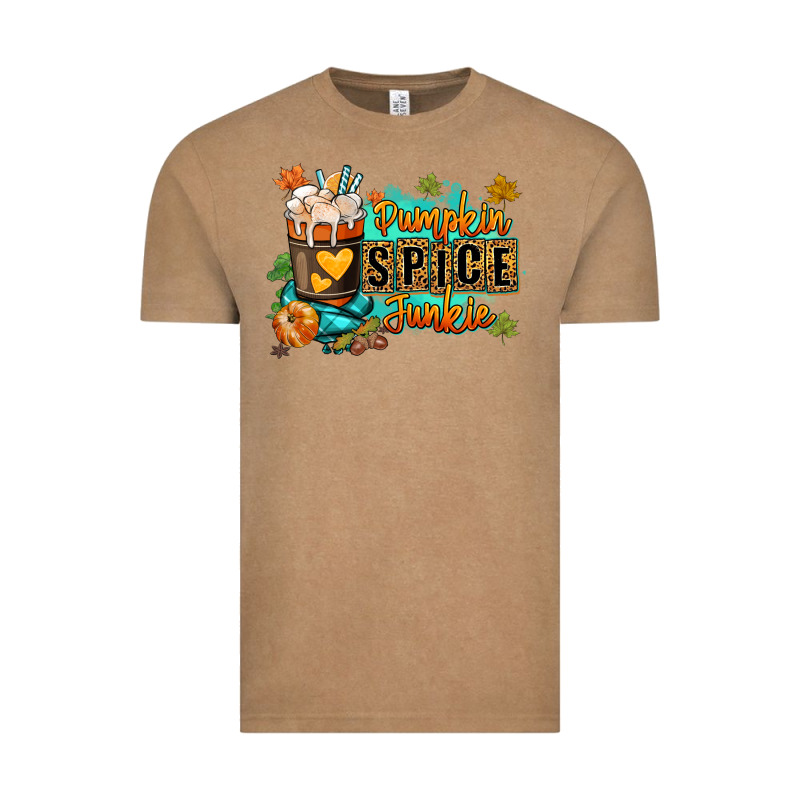 Pumpkin Spice Junkie Vintage Tee by RanaPortraitStore | Teevron
