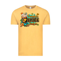 Vintage Mustard Pumpkin spice junkie Vintage Tee - RanaPortraitStore