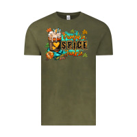 Vintage Olive Pumpkin spice junkie Vintage Tee - RanaPortraitStore