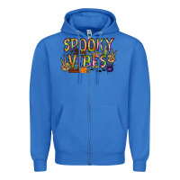 True Royal spooky vibes Zipper Hoodie - RacoonDesign